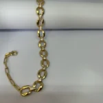Colar Elo Pequeno Cravejado - Imagem 2