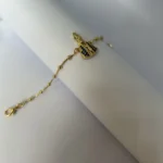 Pulseira de Bolinha Nossa Senhora Aparecida Cravejada - Imagem 3