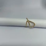 Anel Ajustável Abstrato